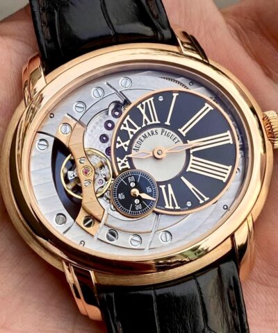 Đồng Hồ Audemars Piguet Millenary 4101 18K Rose Gold 15350OR.OO.D093CR.01 Cũ