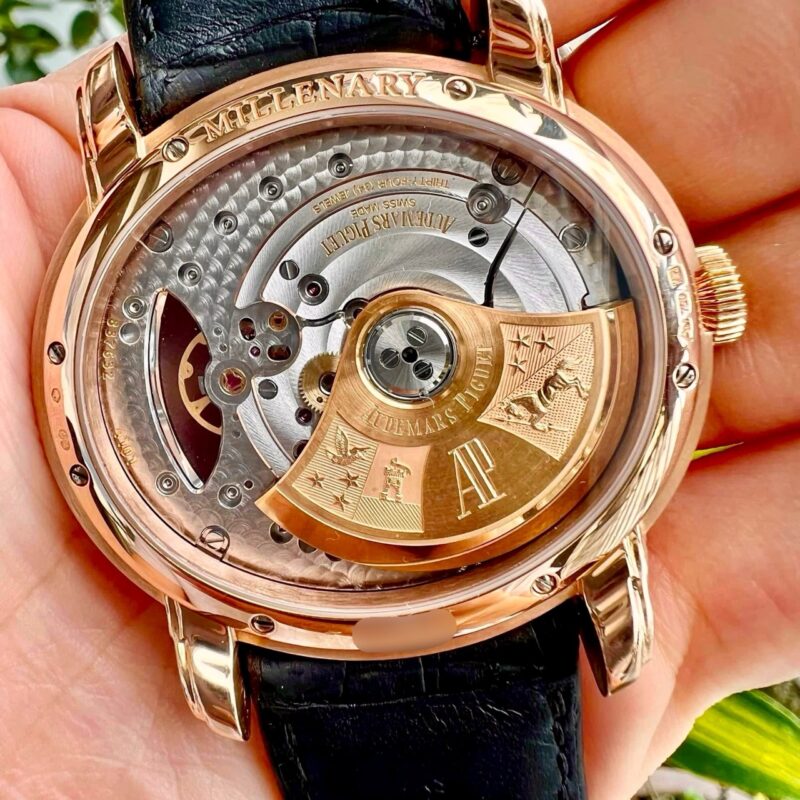 Đồng Hồ Audemars Piguet Millenary 4101 18K Rose Gold 15350OR.OO.D093CR.01 Cũ