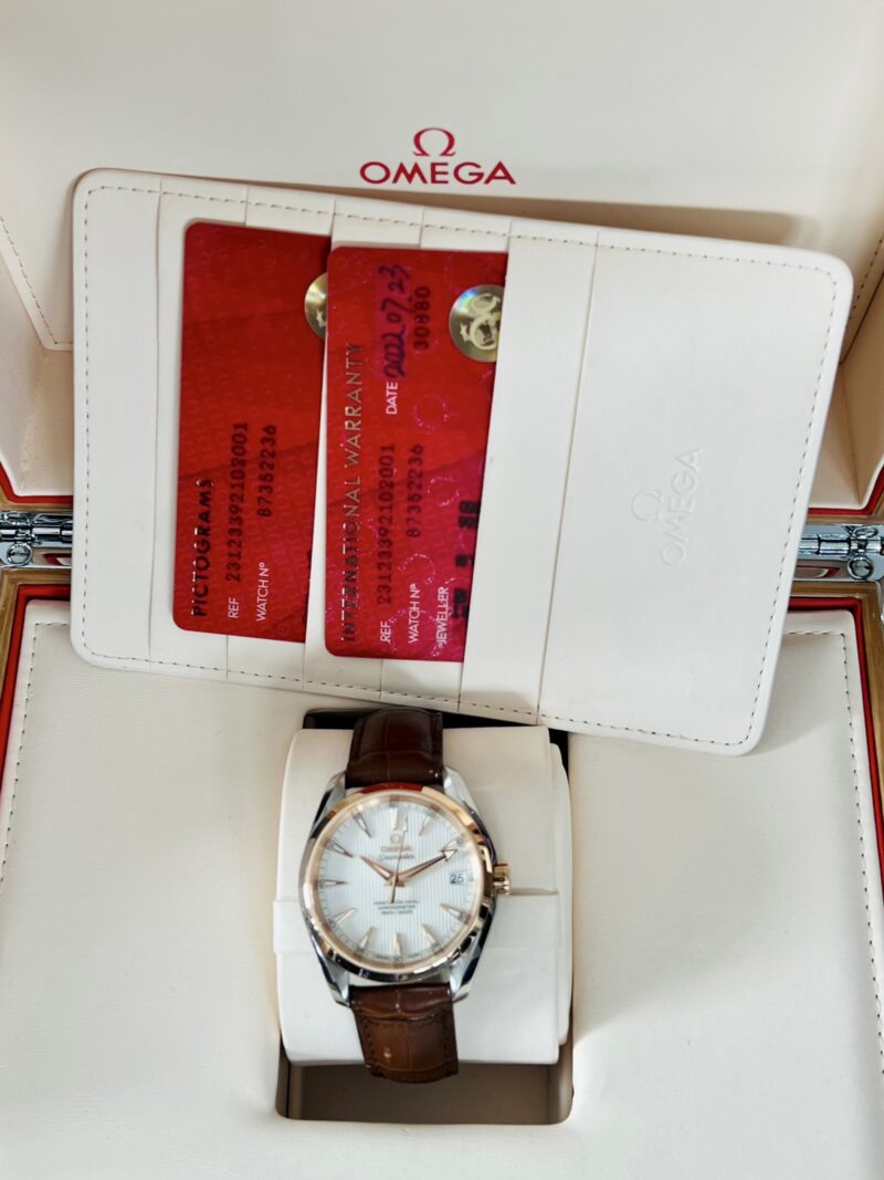 Đồng Hồ OMEGA  Aqua Terra Master 18K Benzel 231.23.39.21.02.001 Cũ