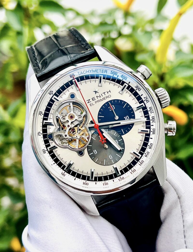 Đồng Hồ Zenith El Primero Chronomaster Chronograph Tri-color 42mm 03.2040.4061/69.C496 Cũ