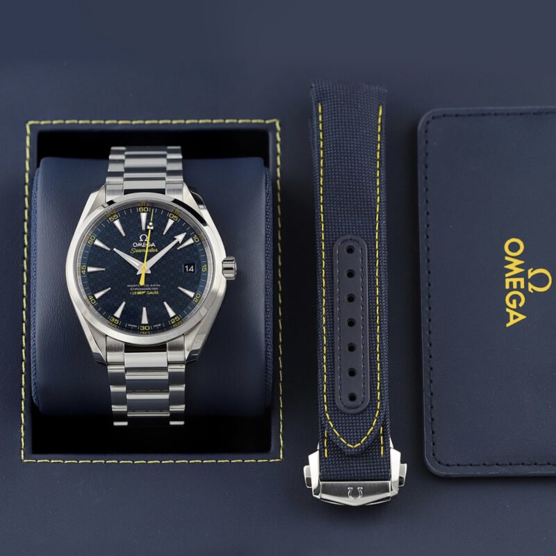 Đồng hồ Omega Seamaster James Bond Limited Edition Aqua Terra 231.10.42.21.03.004 Cũ