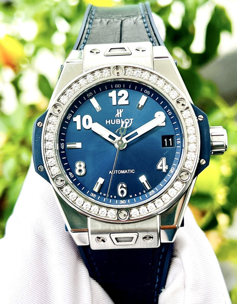 Đồng Hồ Hublot Big Bang One Click Diamond 39mm 465.SX.7170.LR.1204 Cũ