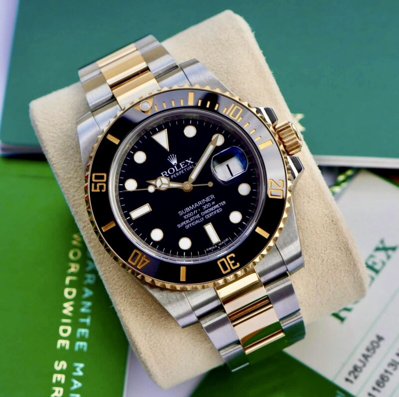 Đồng Hồ Rolex Submariner Date 116613LN Cũ