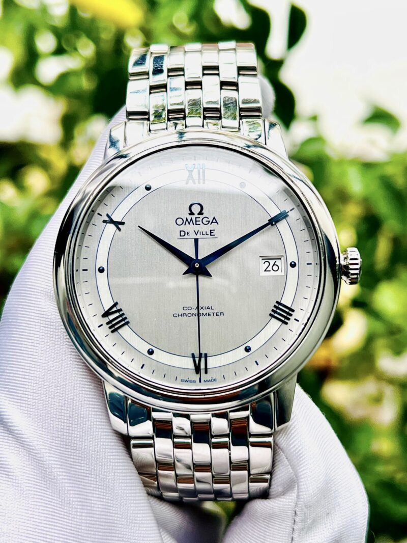 Đồng Hồ OMEGA DE-VILLE PRESTIGE CO‑AXIAL 39.5 MM 424.10.40.20.02.001 Cũ