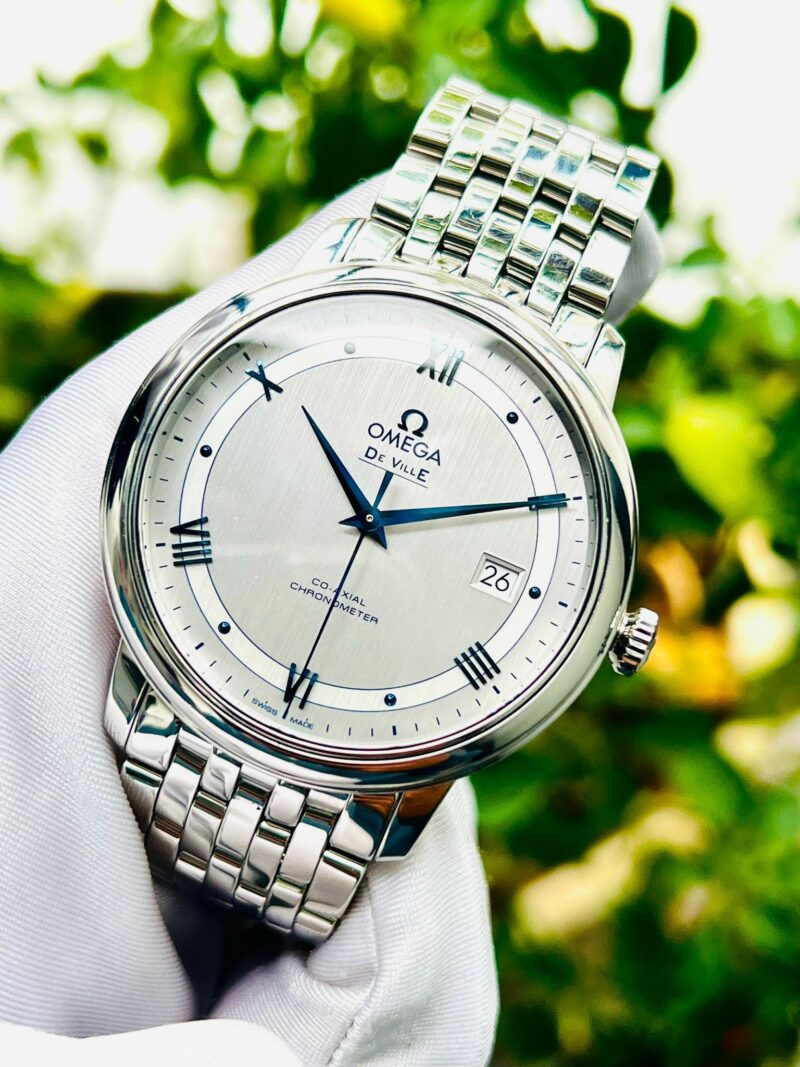 Đồng Hồ OMEGA DE-VILLE PRESTIGE CO‑AXIAL 39.5 MM 424.10.40.20.02.001 Cũ