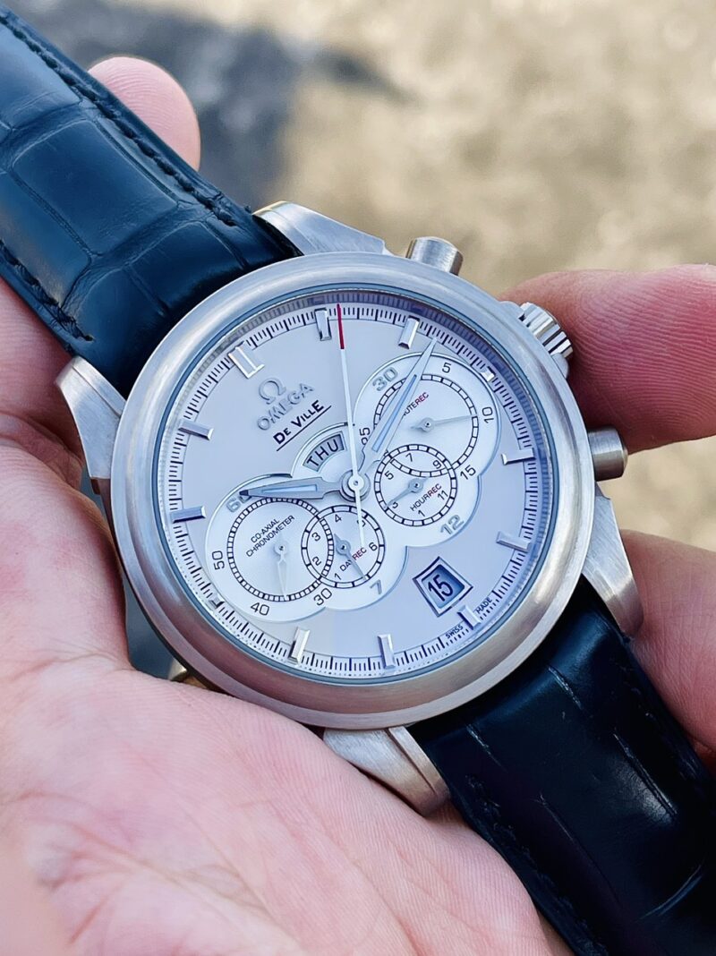 Đồng Hồ OMEGA DE VILLE CHRONOSCOPE CO‑AXIAL 4‑COUNTERS CHRONOGRAPH 422.53.41.52.09.001 Cũ