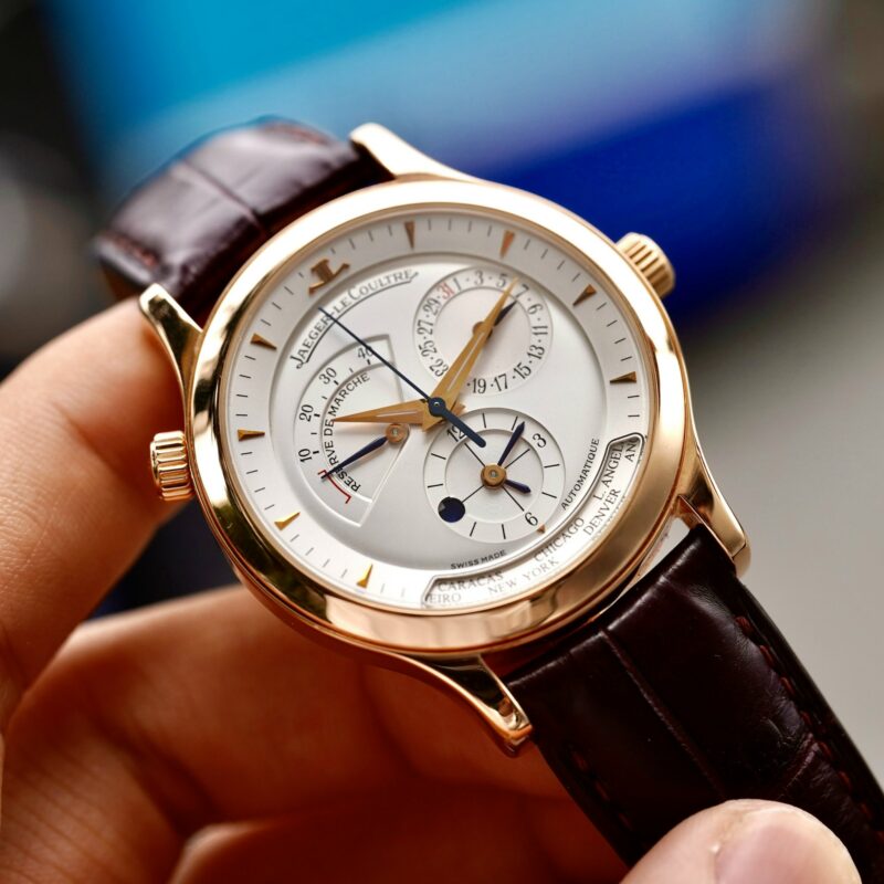 Đồng Hồ Jaeger-LeCoultre Master Geographic JLC Rose Gold Master Geographic1422420 Cũ