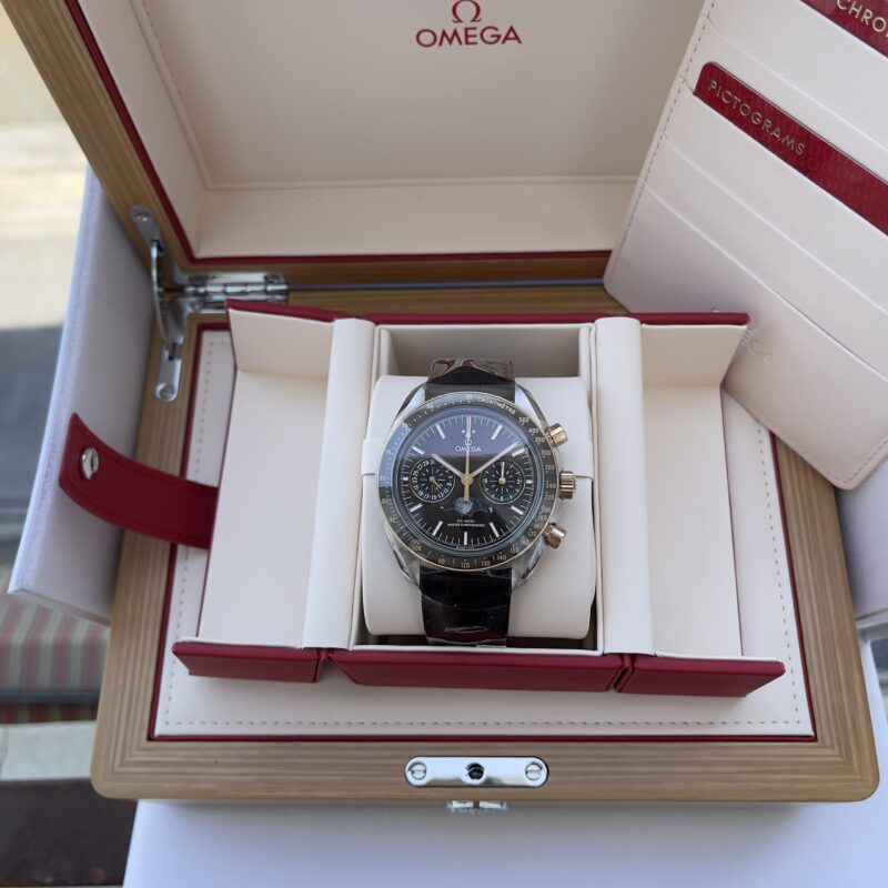 Đồng Hồ OMEGA MOONPHASE CO‑AXIAL MASTER MOONPHASE 304.23.44.52.13.001 Cũ